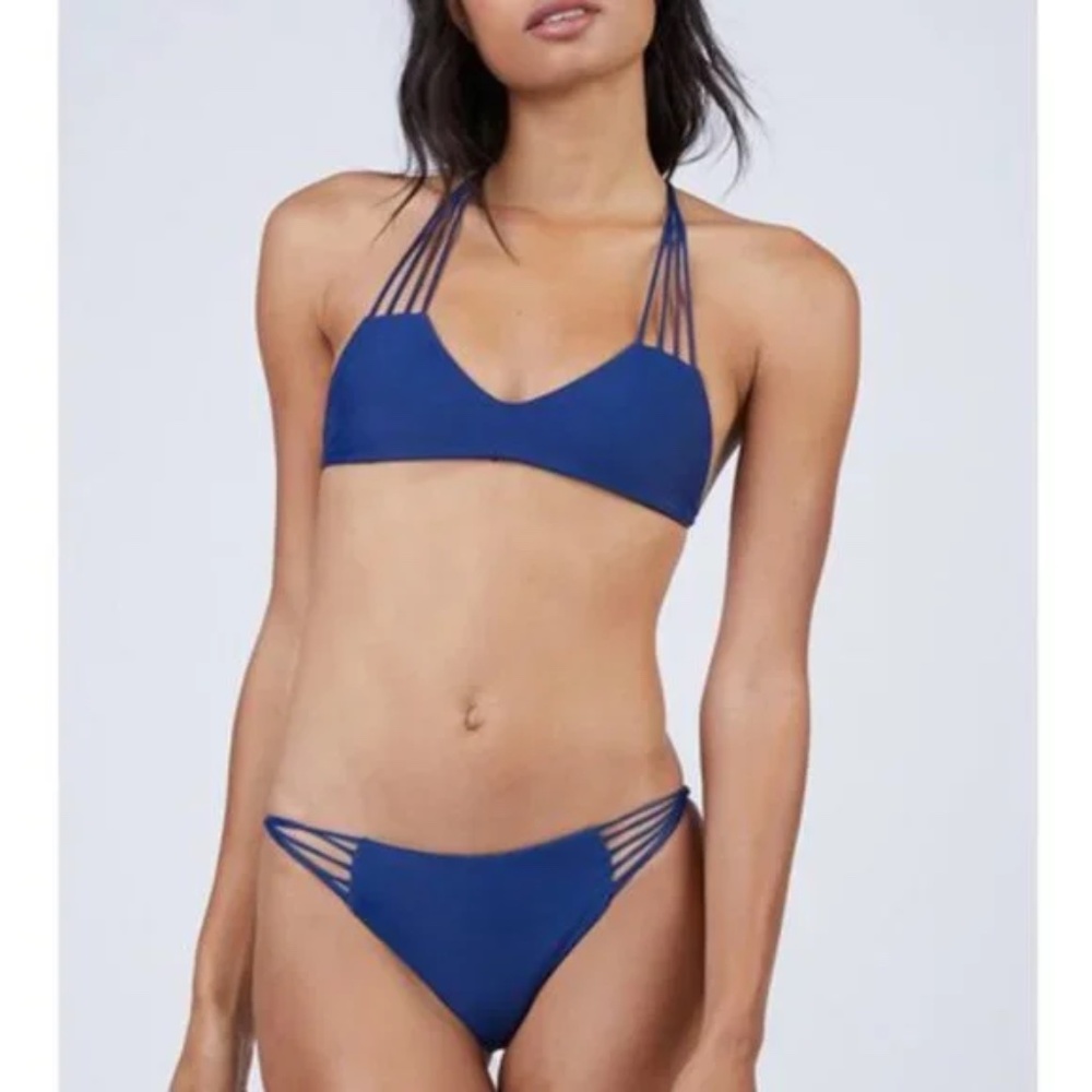 Mikoh Bikini Set in Coastal Blue XS
